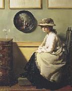 Sir William Orpen The Mirror oil painting reproduction